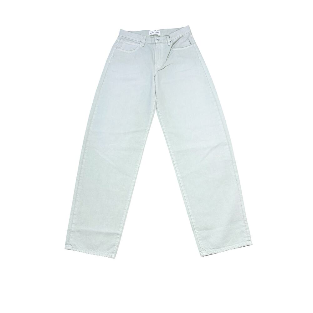 SLVRLAKE Tess Long Curve Leg Jeans Vintage Aloe Size 27 - Picture 3 of 7